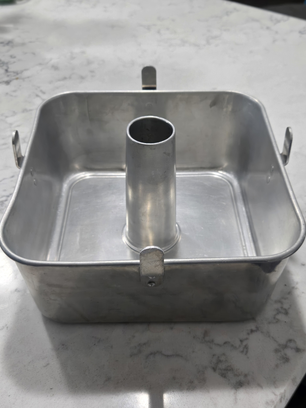 Worthmore Vintage Aluminum Square Angel Food Cake Pan 2pcs